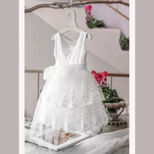 Βαπτιστικό Φόρεμα Αρσινόη by Sugar n' Spice | Βαπτιστικά Φορέματα στο Vaptisi-online.gr
