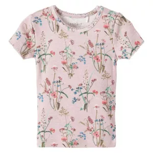T-Shirt Name it Λιλά Μπουκέτο Λουλούδια 13201202 | T-shirt στο Vaptisi-online.gr