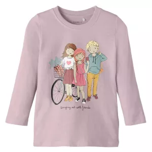 Μπλούζα μακό ροζ Friends Name it 13204986 | Μπλούζες & Πουκάμισα στο Vaptisi-online.gr