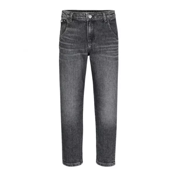 Παντελόνι Τζιν Calvin Klein Jeans Γκρι Barrel  IG0IG02068- 1BY | Παντελόνια- Κολάν στο Vaptisi-online.gr