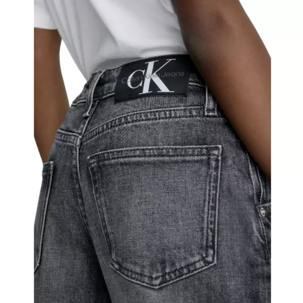 Παντελόνι Τζιν Calvin Klein Jeans Γκρι Barrel  IG0IG02068- 1BY | Παντελόνια- Κολάν στο Vaptisi-online.gr
