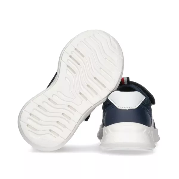 Sneaker Tommy Hilfiger Μπλε Stripes  T1B9-33383-1697-X007 | Αγόρι (Νο 20 έως 41) στο Vaptisi-online.gr