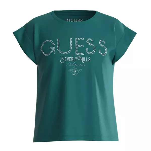 T-shirt Guess  Πράσινο J4RI37J1314-A829 | T-shirt στο Vaptisi-online.gr