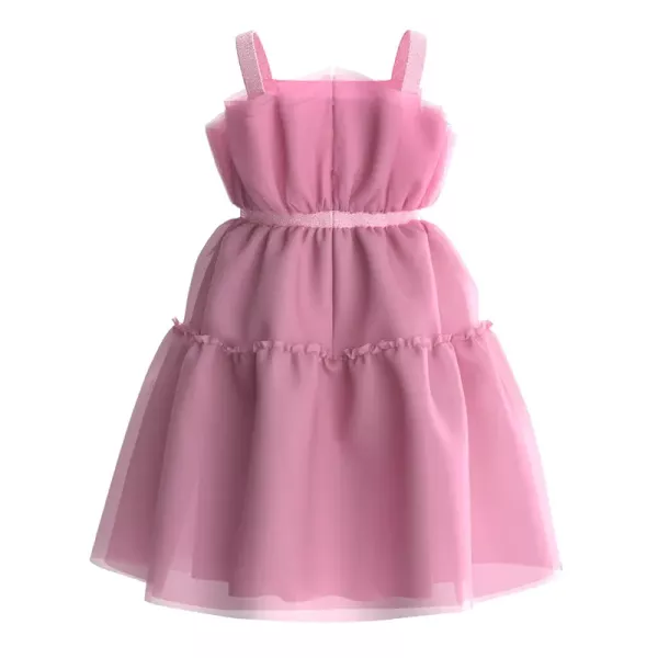 Φόρεμα Guess Ροζ Tulle  J4RK22KC3F0-G65F | Φορέματα  στο Vaptisi-online.gr