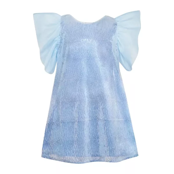 Φόρεμα Two in a Castle Γαλάζιο Fairy-Sequin T5039 | Φορέματα  στο Vaptisi-online.gr