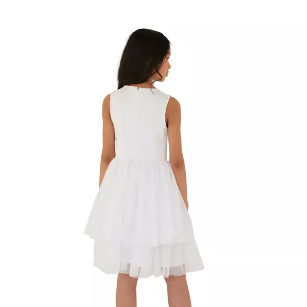 Φόρεμα Guess Λευκό  J4RK34KC4T0-G011 | Φορέματα  στο Vaptisi-online.gr