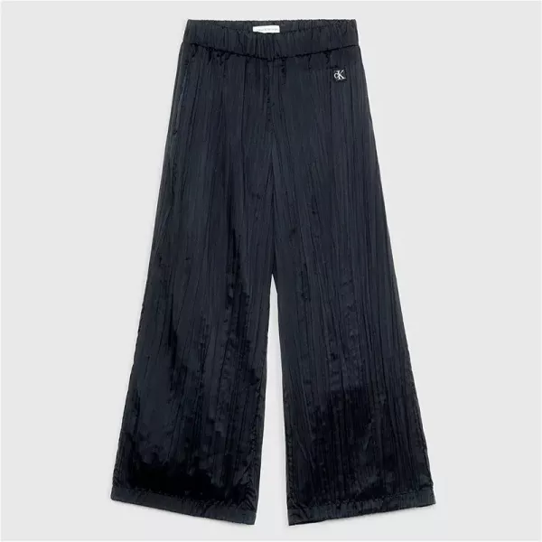 Παντελόνι  Calvin Klein Jeans Πλισέ Μαύρο IG0IG02290-BEH | Παντελόνια- Κολάν στο Vaptisi-online.gr