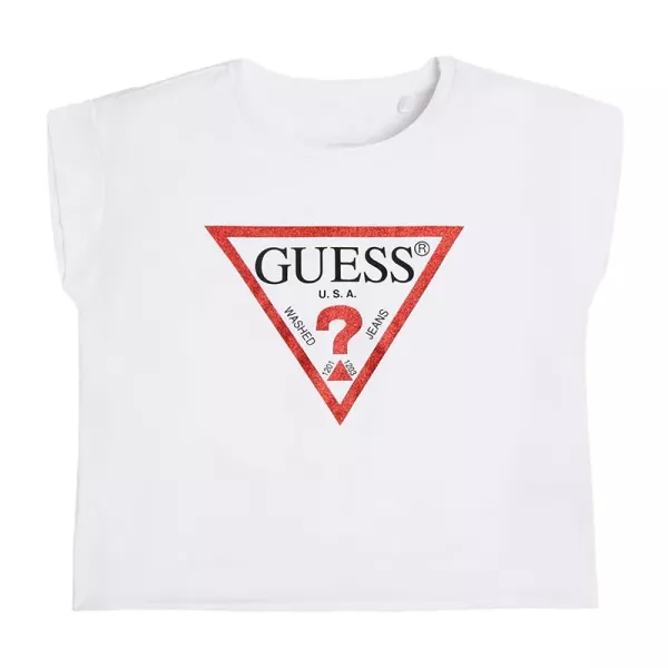 T-shirt Guess Λευκό Core J81I15J1311-TWHT | T-shirt στο Vaptisi-online.gr