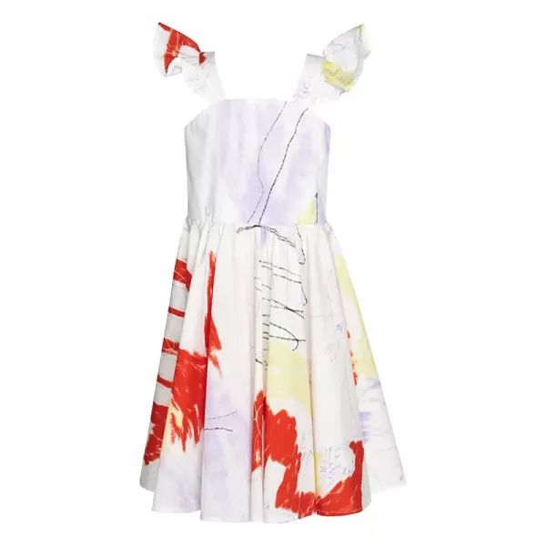 Φόρεμα Two in a Castle Λευκό Colouria T5067 | Φορέματα  στο Vaptisi-online.gr
