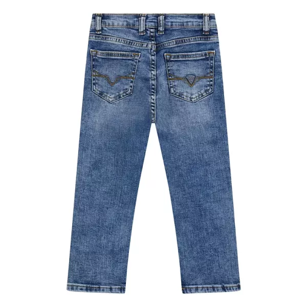 Παντελόνι Guess Μπλε  N4RA02D46T0-RMVE | Παντελόνια στο Vaptisi-online.gr