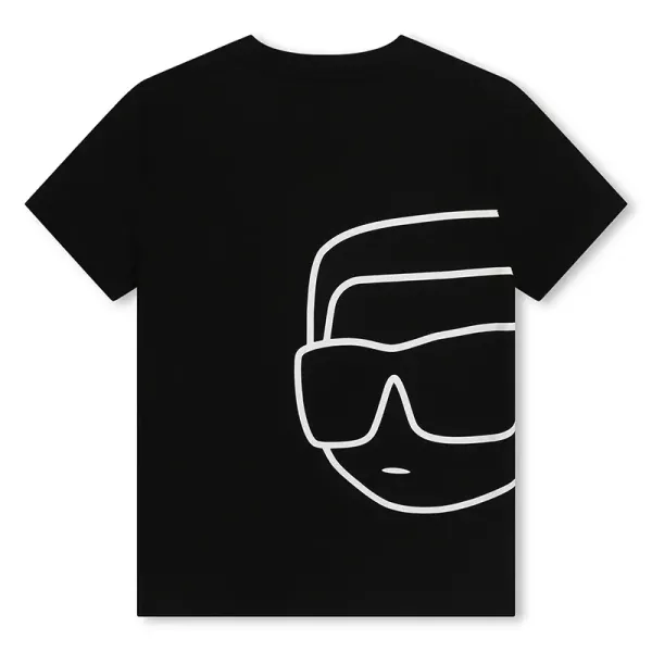 T-shirt Karl Lagerfeld Μαύρο Z30056-09B | T-shirt στο Vaptisi-online.gr