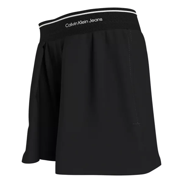 Σορτς Calvin Klein Jeans Μαύρο Tape IG0IG02453-BEH | Φούστες & Σορτσάκια στο Vaptisi-online.gr