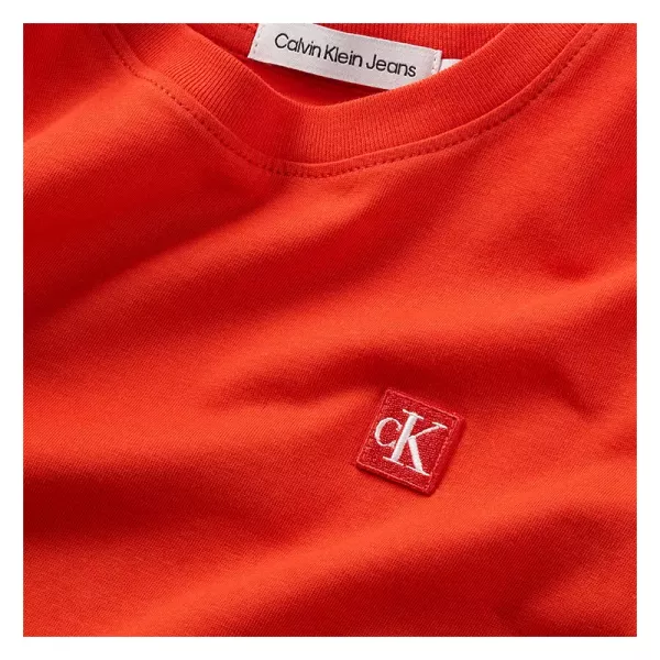T-shirt Calvin Klein Jeans Κόκκινο  IU0IU00543-XA7 | T-shirt στο Vaptisi-online.gr