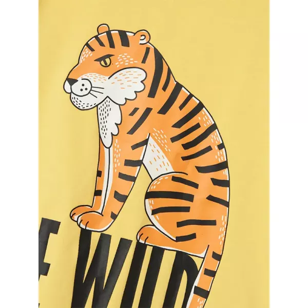 T-shirt Name it Κίτρινο Tiger 13228538 | T-shirt στο Vaptisi-online.gr