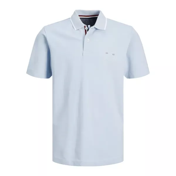 T-shirt Polo Jack & Jones Γαλάζιο 12254237 | T-shirt στο Vaptisi-online.gr