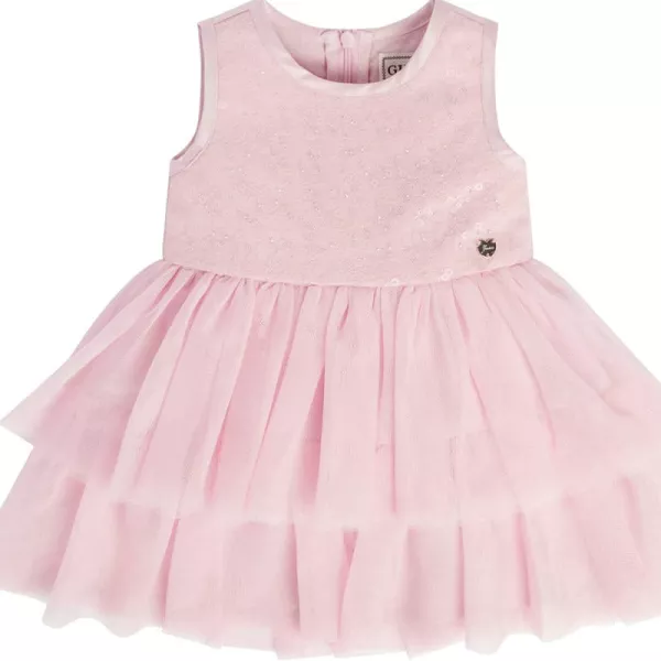 Φόρεμα Guess Ροζ Strass A3RK26KBL10-A40I | Φορέματα & Φούστες στο Vaptisi-online.gr