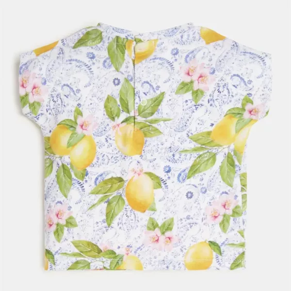 T-Shirt Guess Λευκό Lemon K2GI02K6YW1-P279 | T-shirt στο Vaptisi-online.gr