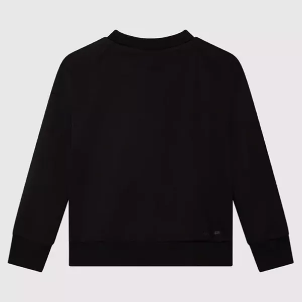 Μπλούζα Φούτερ Karl Lagerfeld Μαύρη Z25375 | Μπλούζες στο Vaptisi-online.gr