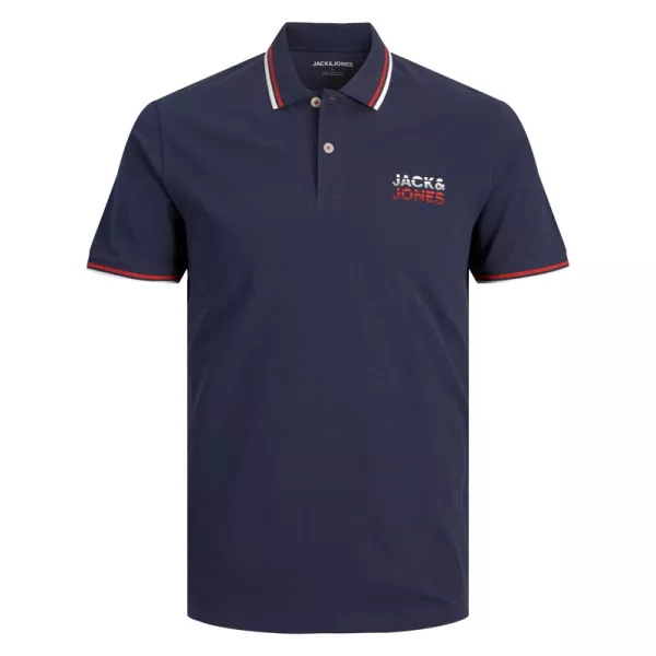 T-Shirt Polo Jack & Jones Μπλε 12224232 | T-shirt στο Vaptisi-online.gr