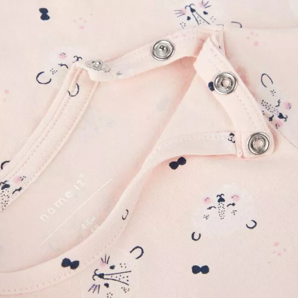 Μπλούζα ροζ με γατάκια Name it 13167288 | Μπλούζες & Πουκάμισα στο Vaptisi-online.gr