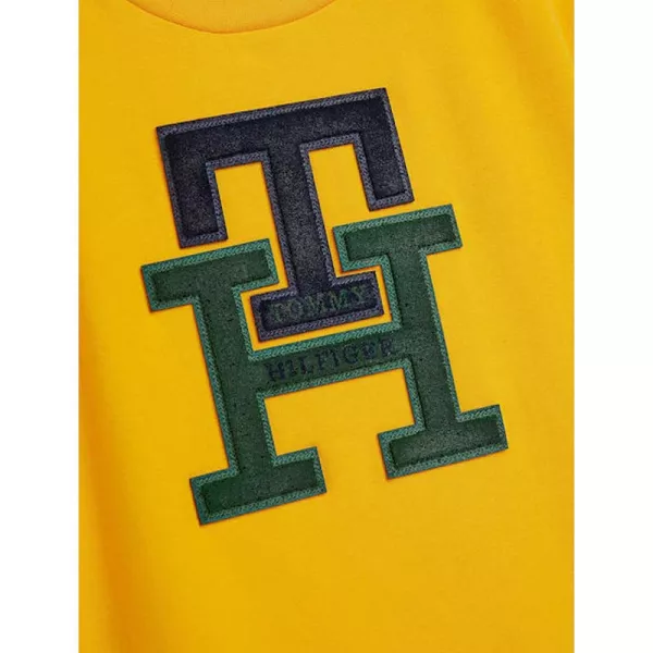 T-Shirt Tommy Hilfiger Κίτρινη Countryside KB0KB08026-ZF4 | T-shirt στο Vaptisi-online.gr