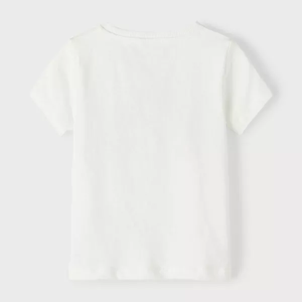 T-Shirt Name it Λευκό Smile 13213329 | T-shirt στο Vaptisi-online.gr