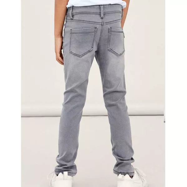 Παντελόνι Jeans Name it Γκρι Slim 13190372 | Παντελόνια στο Vaptisi-online.gr