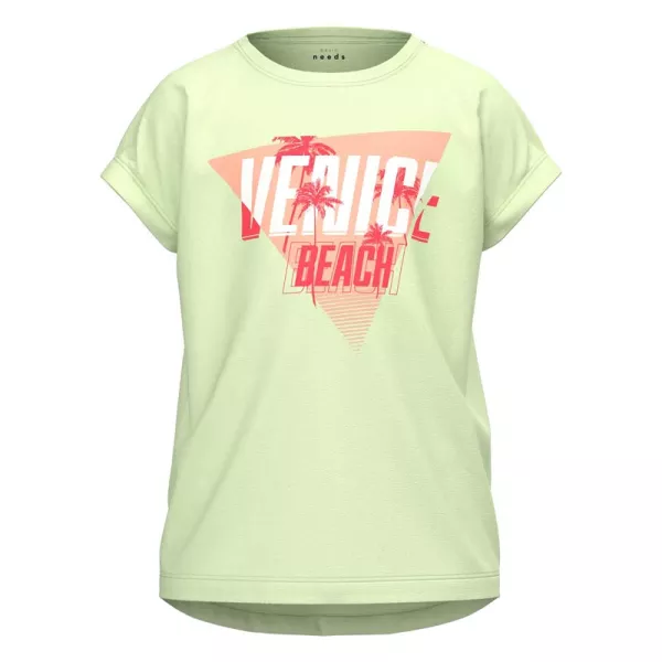 T-shirt lime Venice Beach Name it 13214677 | T-shirt στο Vaptisi-online.gr