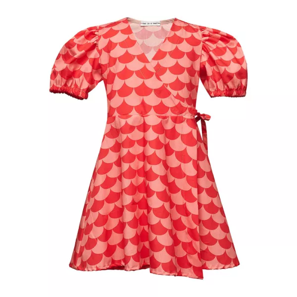 Φόρεμα Two in a Castle Κόκκινο Bubble-gum T4070 | Φορέματα  στο Vaptisi-online.gr